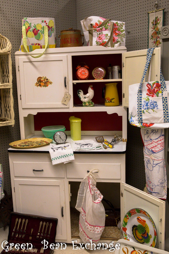 Cute Hoosier Cabinet in The CUmming, GA Green Bean Booth